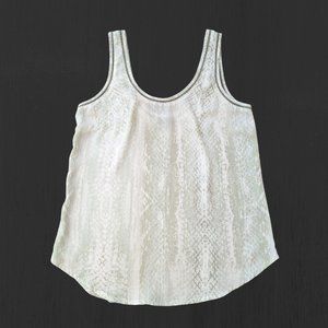 GARAGE Snake Print Tank grey/green - Size XS